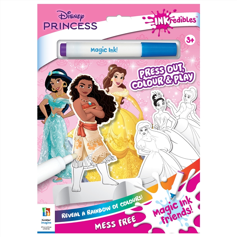 Inkredibles Magic Ink Press Out Characters - Disney Princess/Product Detail/Kids Activity Books