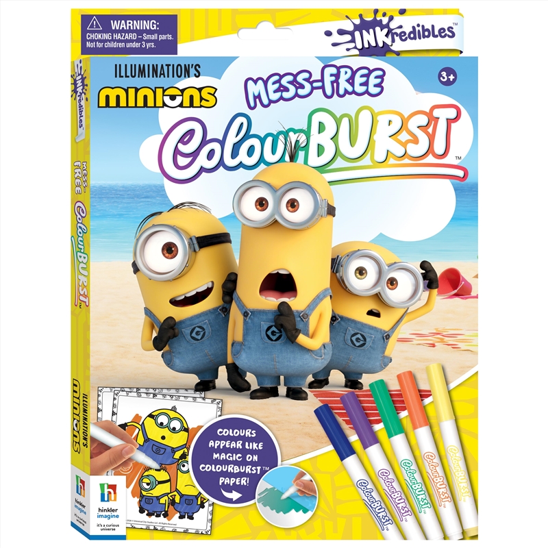 Inkredibles Colour Burst - Minions/Product Detail/Kids Colouring