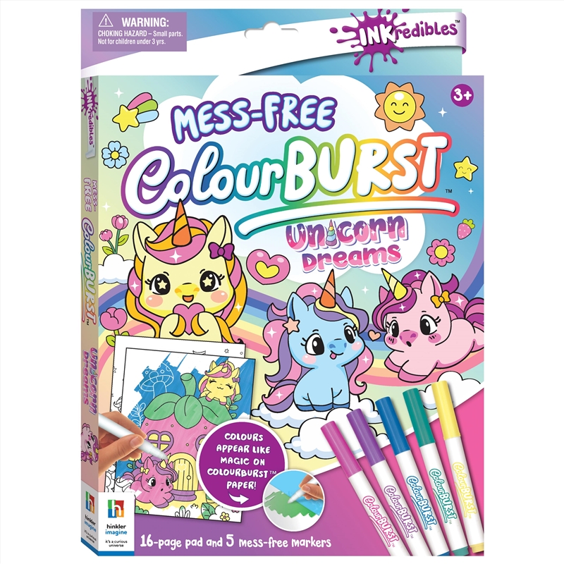 Inkredibles Colour Burst - Unicorn Dreams/Product Detail/Kids Colouring
