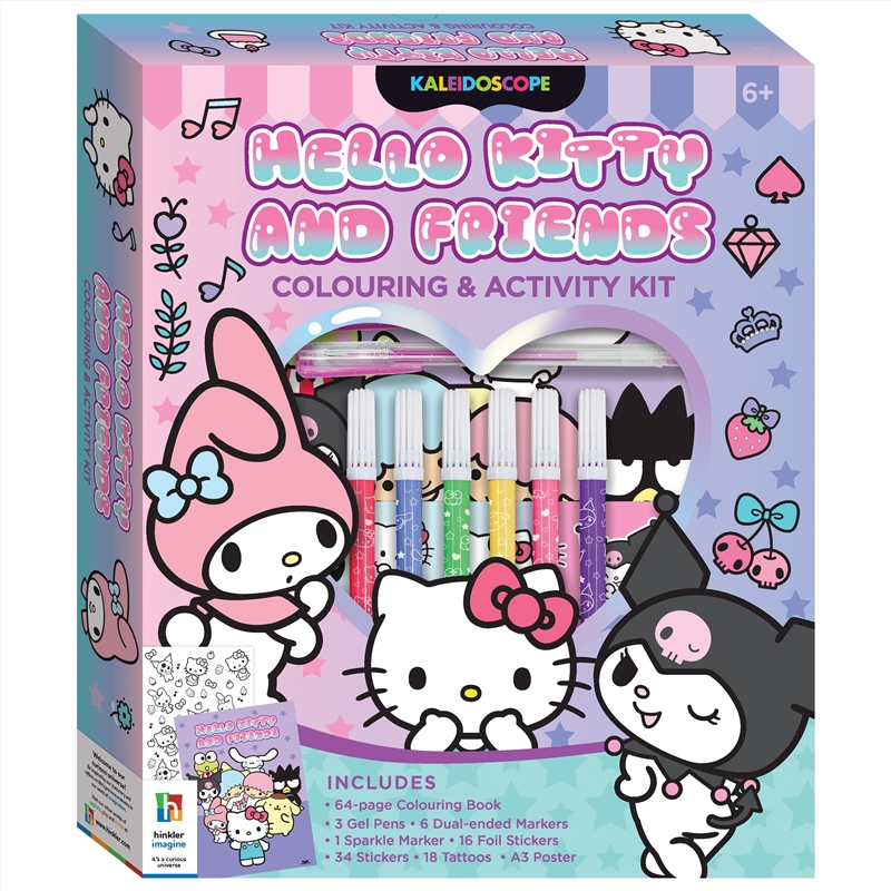 Super Kaleidoscope Kit Hello Kitty Friends/Product Detail/Kids Activity Books