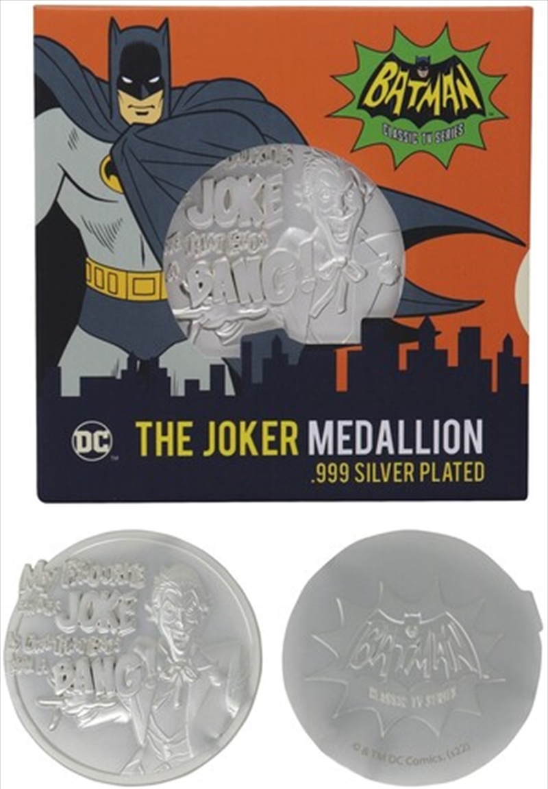 DC Comics - Limited Edition Medallion - The Joker .999 Silver Plated/Product Detail/Collectables