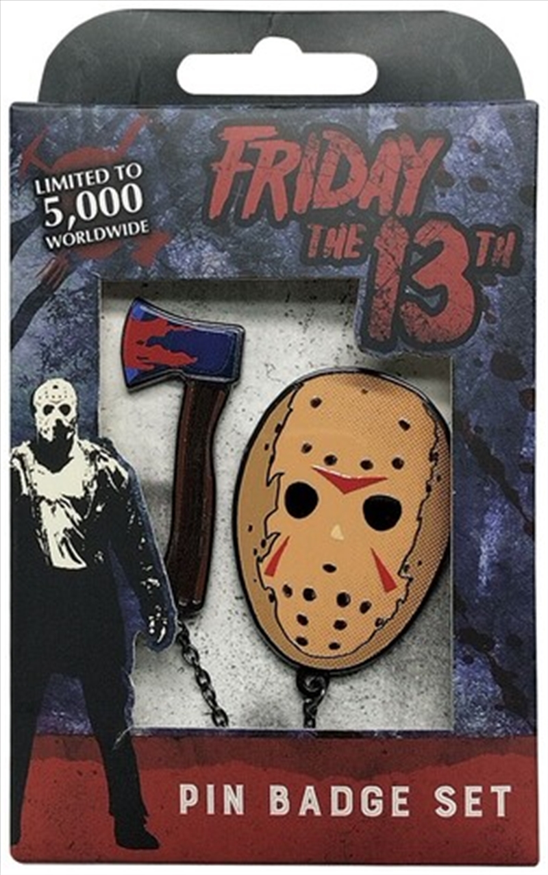 Friday the 13th - Limited Edition Pin Badge Set/Product Detail/Buttons & Pins