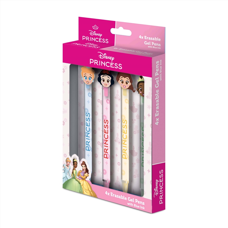 Disney Princess - Characters - Erasable Gel Pen 4 pack/Product Detail/Stationery
