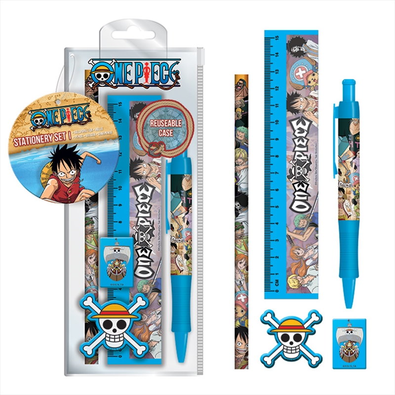 One Piece Anime - Whole Cake Island - Stationery Set 5pc/Product Detail/Stationery