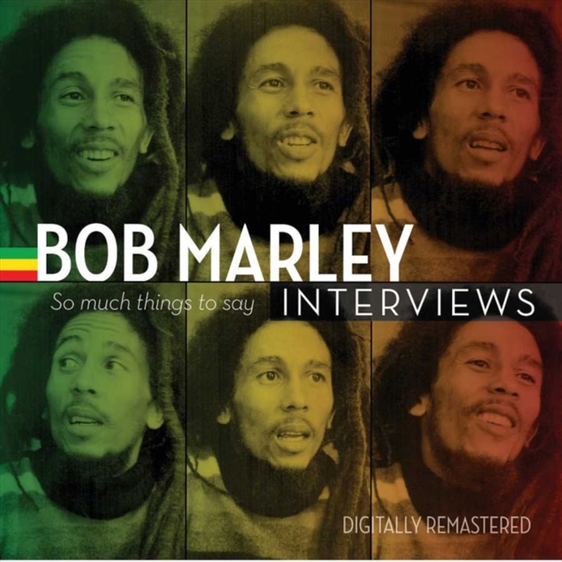Bob Marley Interviews: So Much Things To Say/Product Detail/Reggae