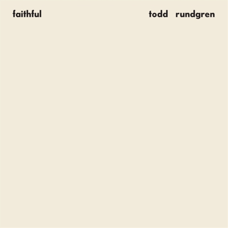 Faithful/Product Detail/Rock/Pop