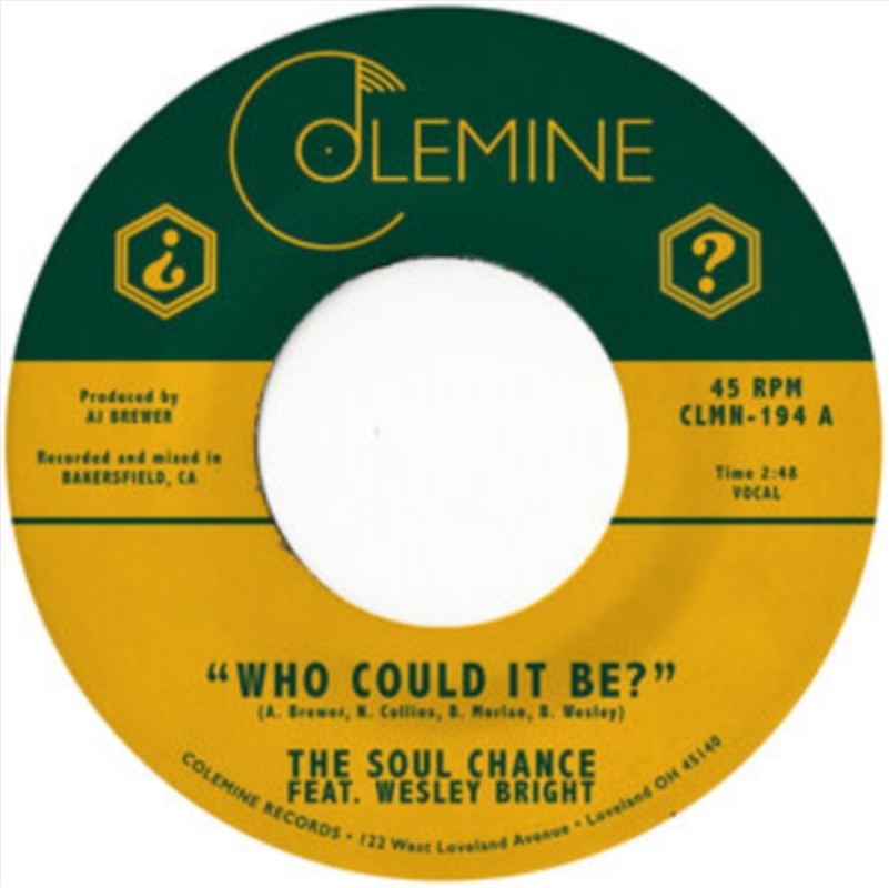 Who Could It Be?/Product Detail/Reggae
