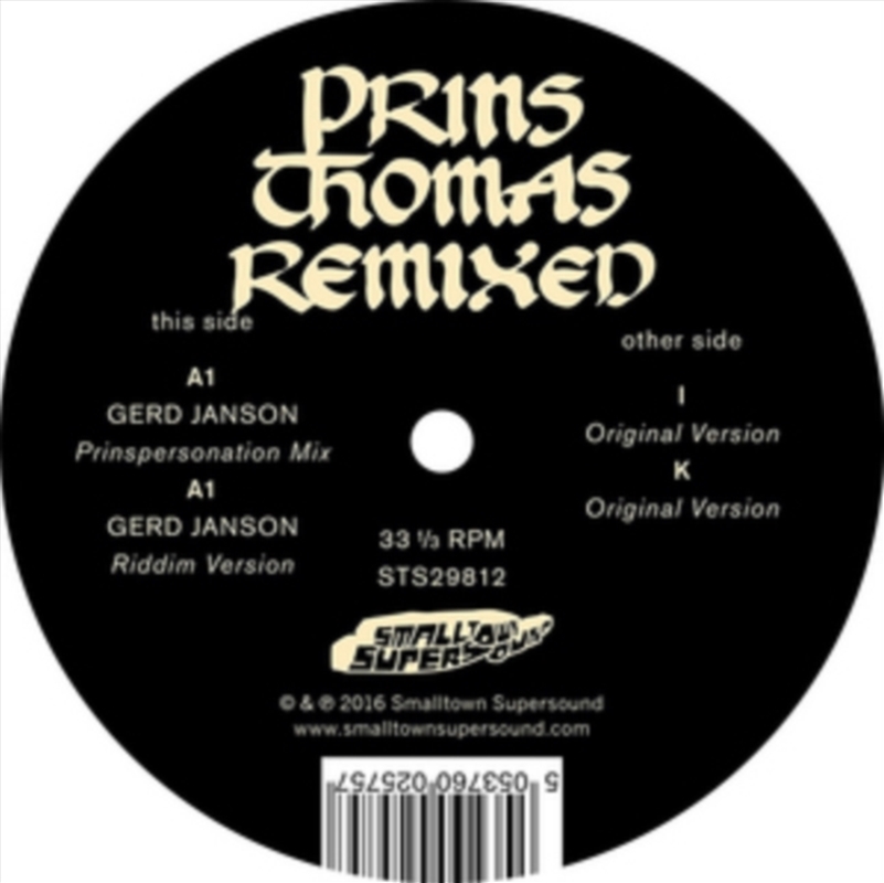 Gerd Janson Remixes/Product Detail/Dance