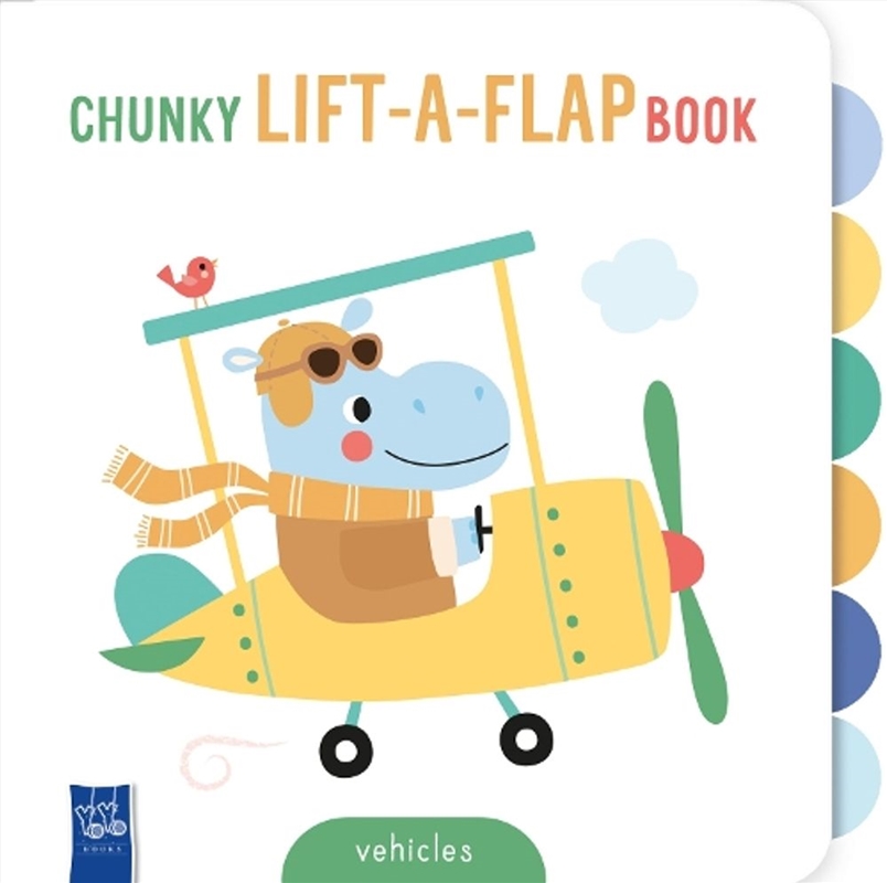Chunky Lift The Flap Book Vehicles/Product Detail/Early Childhood Fiction Books