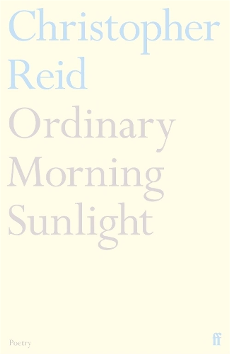 Ordinary Morning Sunlight/Product Detail/Literature & Poetry