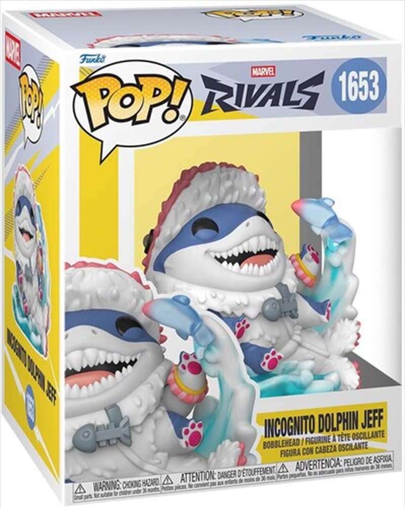 Marvel: Rivals - Incognito Dolphin Jeff Pop! Premium/Product Detail/Deluxe Funko Pop Vinyl