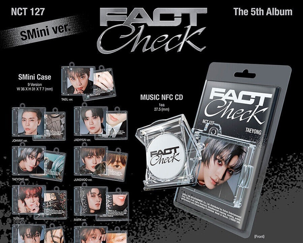NCT 127 The 5th Album Fact Check - Smini Ver (RANDOM)/Product Detail/World
