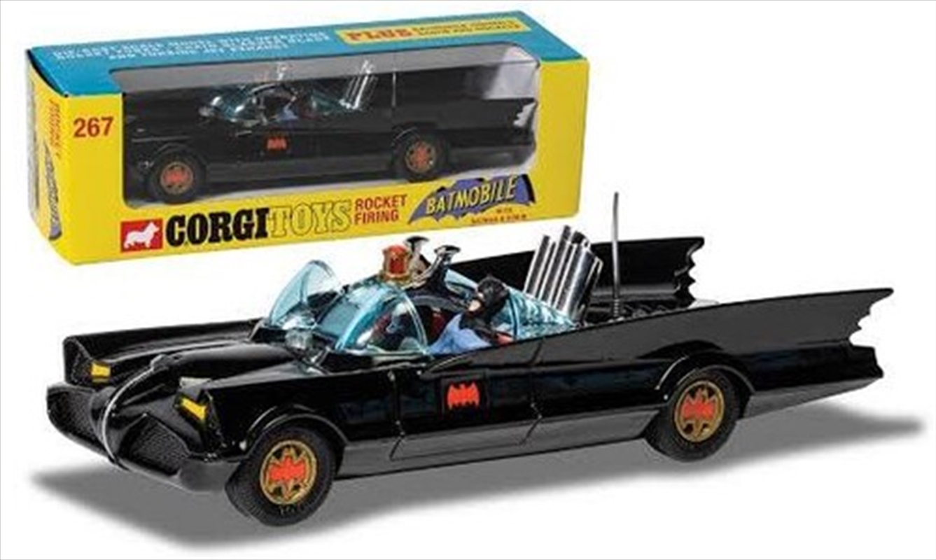 Corgi 1966 Batmobile with Batman and Robin 1:46 Scale Diecast/Product Detail/Figurines