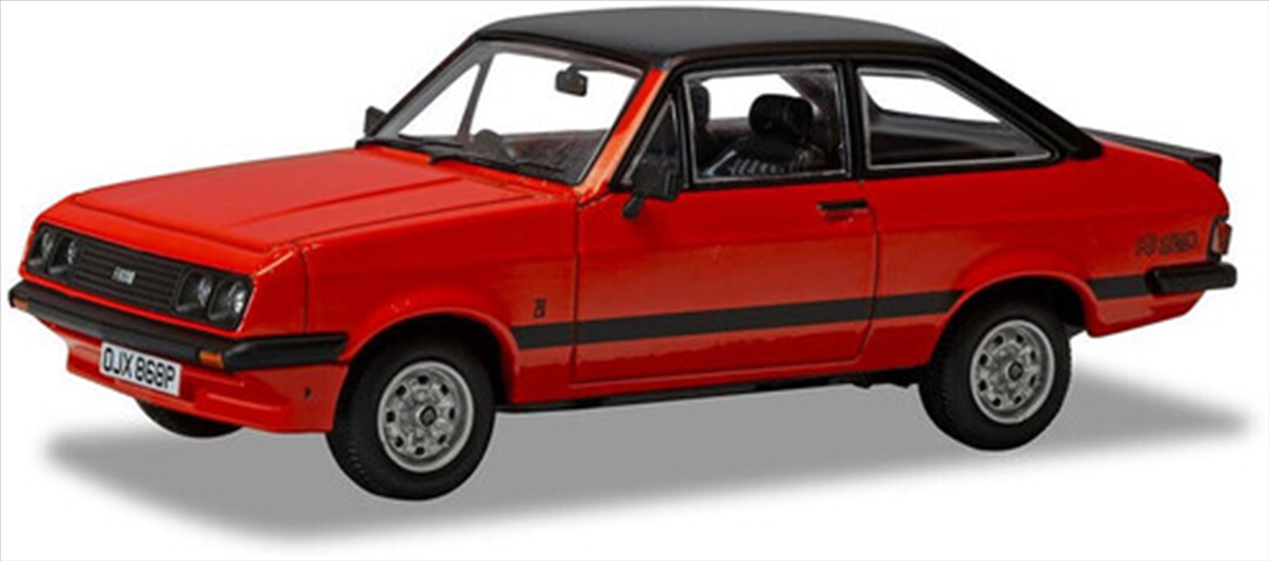 Corgi Vanguard Ford Escort Mk2 RS2000, Carnival Red 1:43 Scale Diecast/Product Detail/Figurines