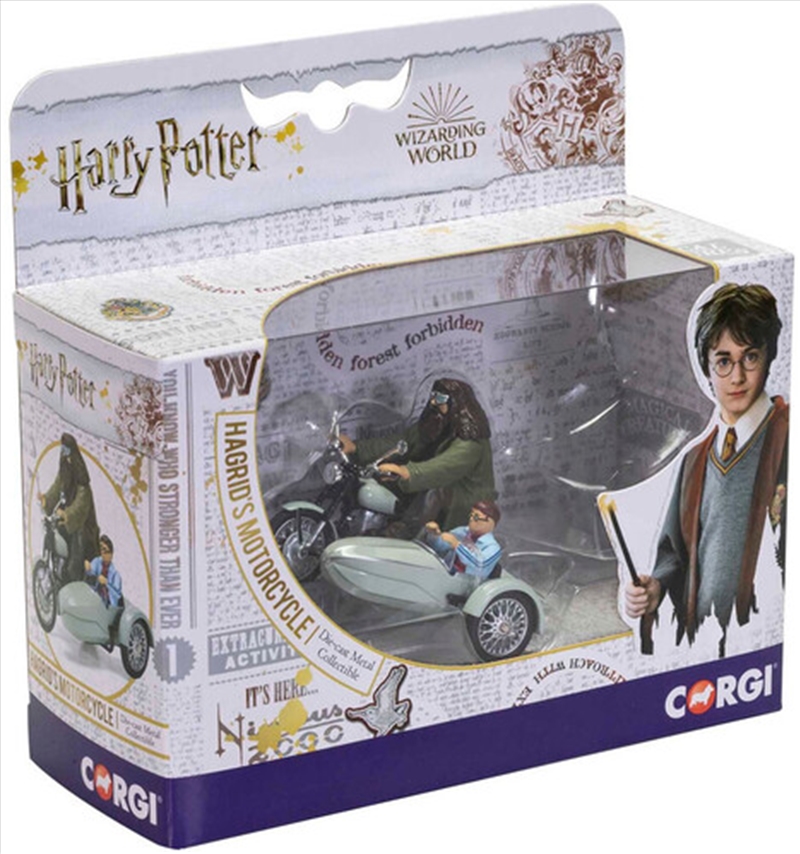 Corgi Harry Potter Hagrid's Motorcycle & Sidecar Diecast/Product Detail/Figurines