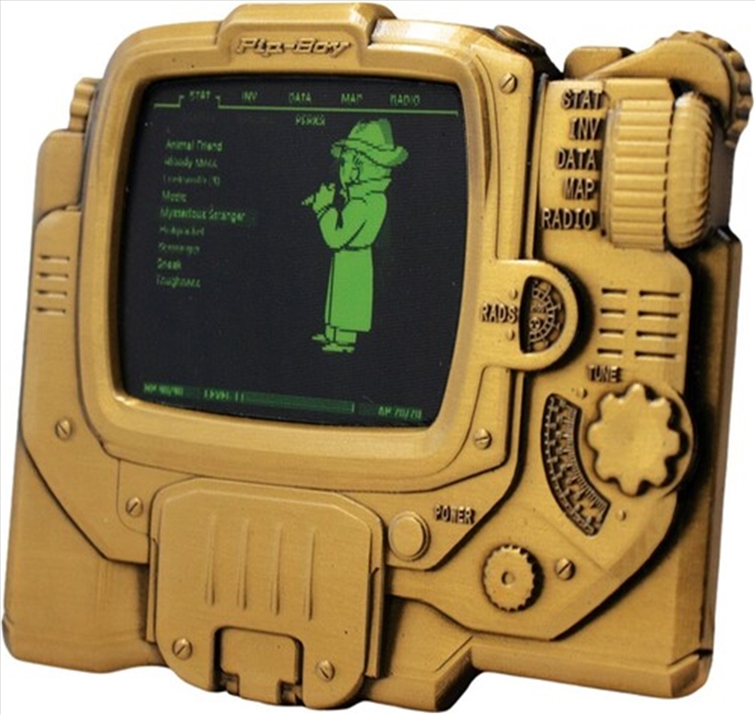 Fallout - Pip Boy LTD ED Lenticular Ingot Mysterious Stranger Variant/Product Detail/Collectables