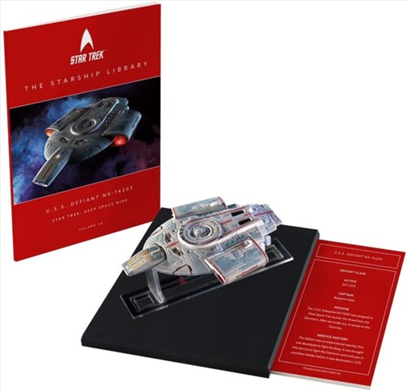 Star Trek: Deep Space Nine - U.S.S. Defiant NCC-74205 Diecast Ship & Book/Product Detail/Figurines
