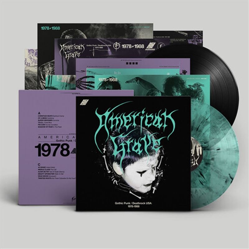 American Grave - Gothic Punk & Death Rock Usa - Coloured Vinyl/Product Detail/Rock/Pop