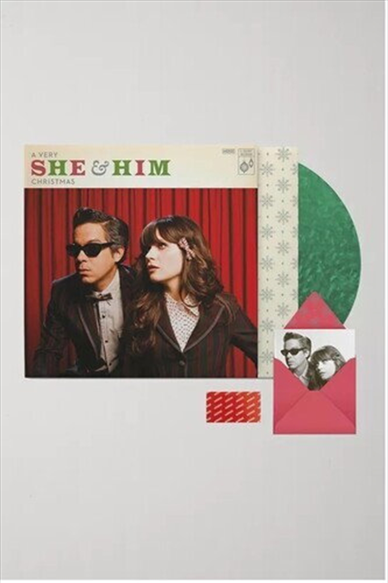 Very She & Him Christmas - Translucent Green Vinyl/Product Detail/Christmas