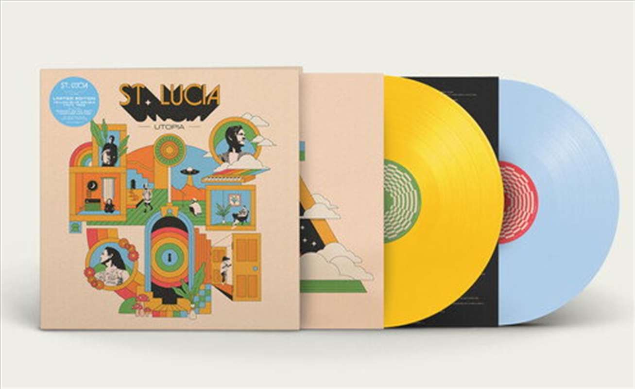 Utopia - Easter Yellow & Baby Blue Vinyl/Product Detail/Rock/Pop