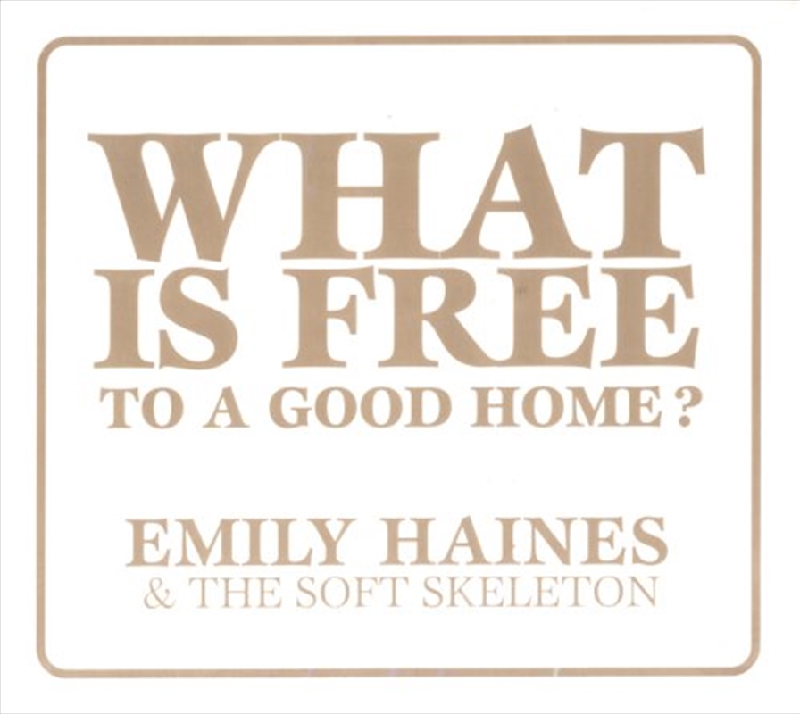 What Is Free To A Good Home/Product Detail/Rock/Pop