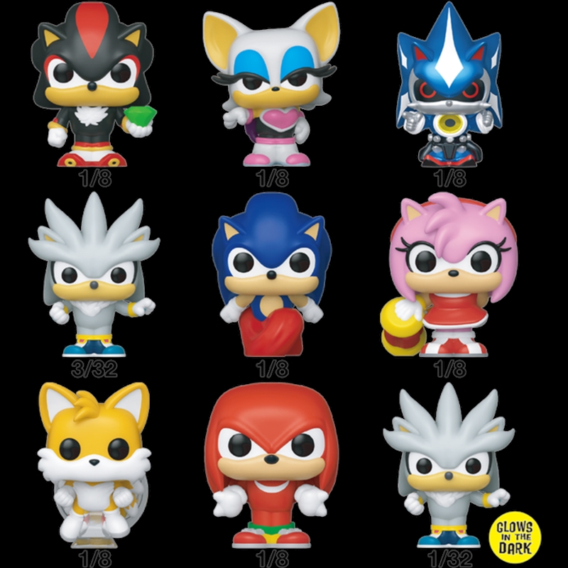 Sonic - Bitty Pop! Blind Bag (Sent at Random)/Product Detail/Funko Collections