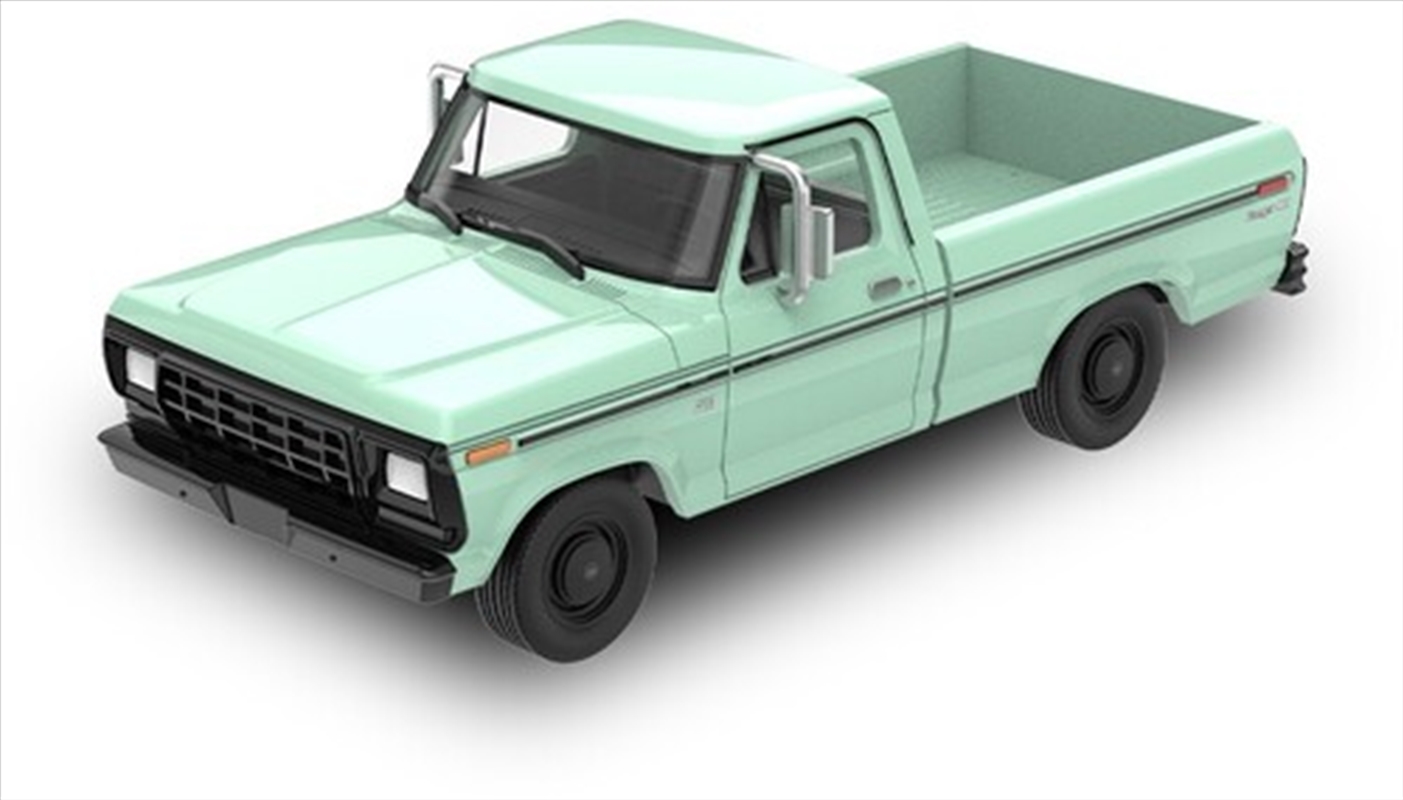 GreenLight Collectibles - 1:64 1979 Ford F-100 Ranger Pickup Light Jade Die-Cast Truck/Product Detail/Figurines