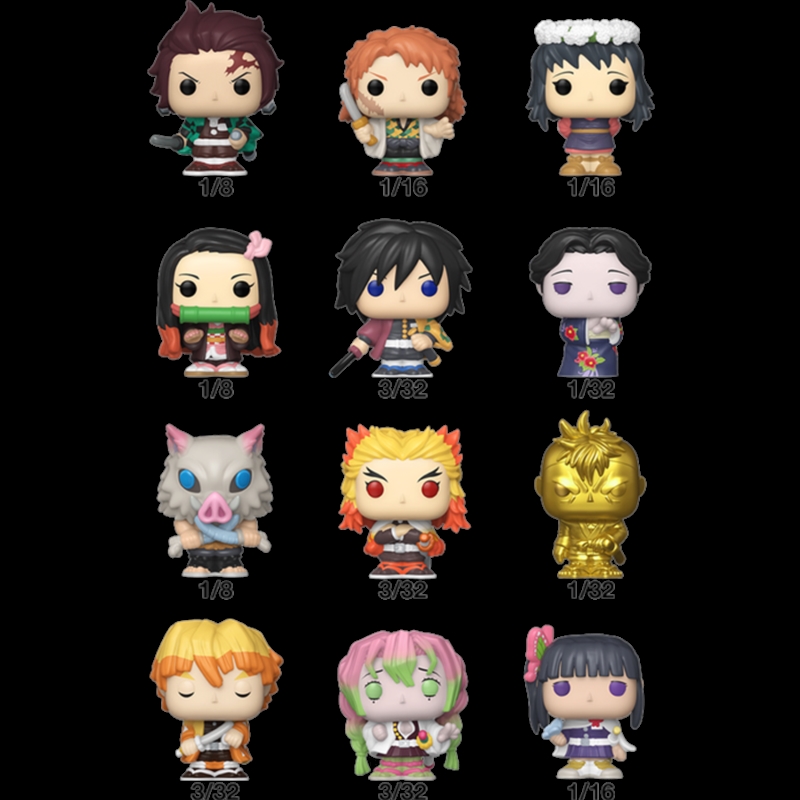 Demon Slayer - Bitty Pop! Blind Bag (Sent at Random)/Product Detail/Funko Collections