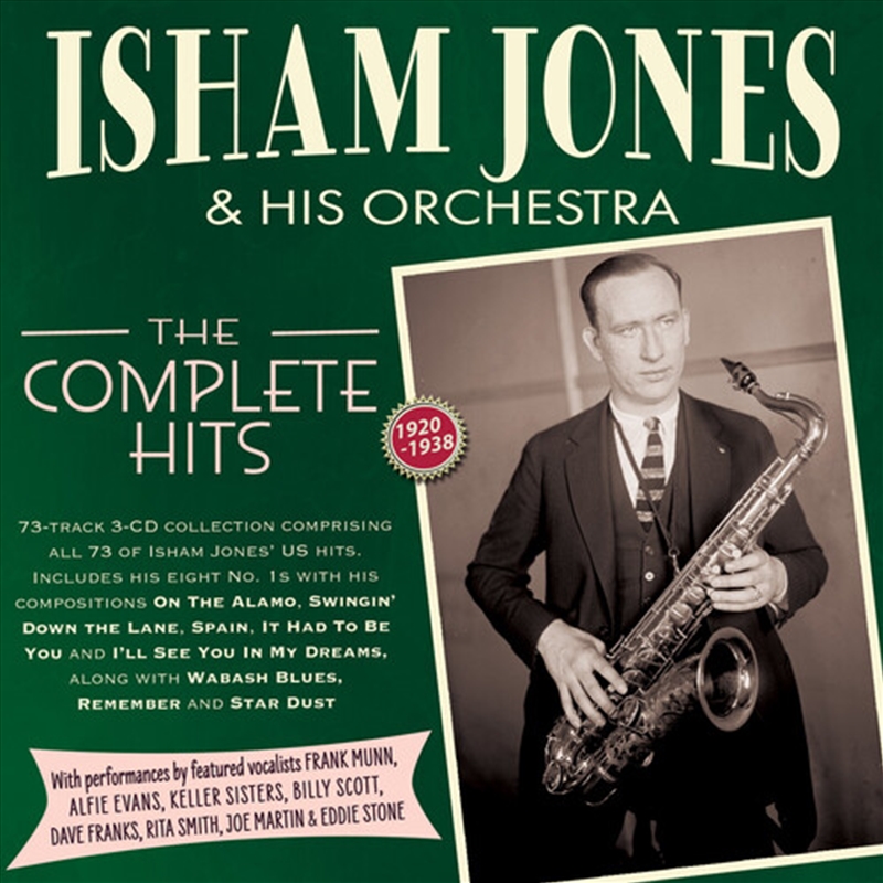 The Complete Hits 1920-38/Product Detail/Jazz