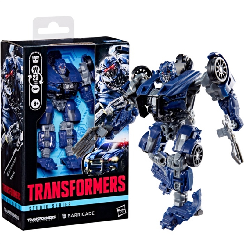 Transformers Studio Series Transformers: The Last Knight Deluxe Class Barricade/Product Detail/Figurines