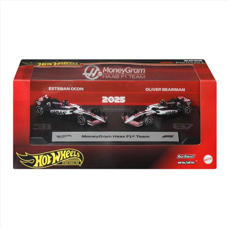 Hot Wheels Premium Race 2 Pack Set 7 Haas/Product Detail/Figurines