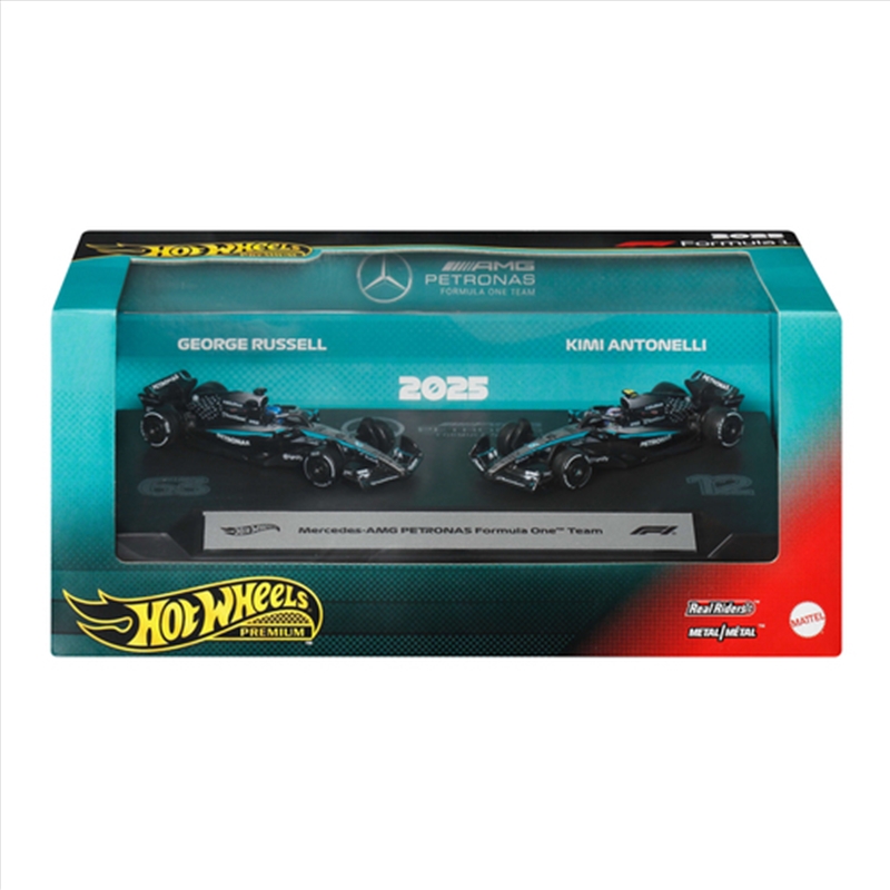 Hot Wheels Premium Race 2 Pack Set 3 Mercedex/Product Detail/Figurines