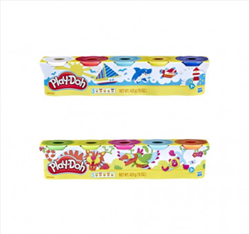 Play-Doh: 5 Pack Assortment (Sent At Random)/Product Detail/Toys