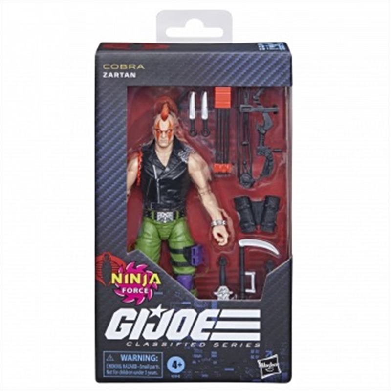 G.I. Joe Classified Series #192, Ninja Force Zartan/Product Detail/Figurines