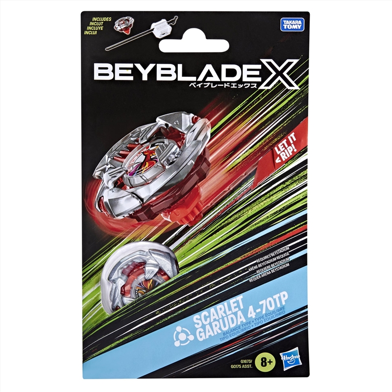 Beyblade X Scarlet Garuda 4-70TP BX Starter Pack Set/Product Detail/Collectables