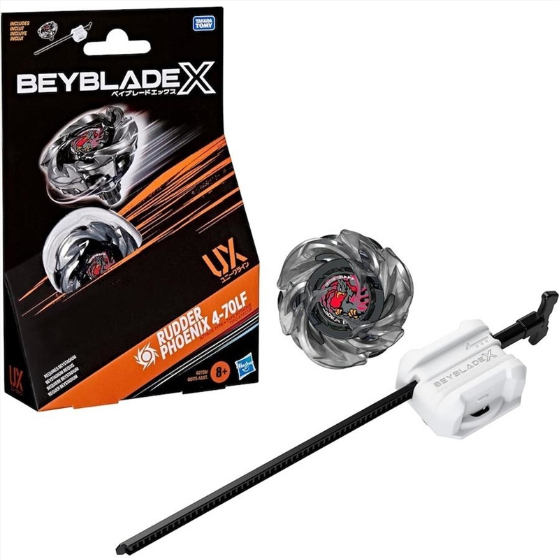 Beyblade X Rudder Phoenix 4-70LF UX Starter Pack Set/Product Detail/Toys