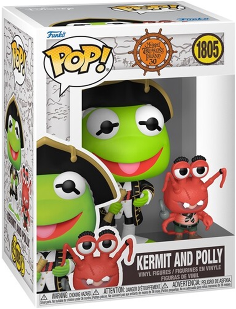 Muppets: Treasure Island - Kermit & Polly Pop! Vinyl/Product Detail/Standard Pop Vinyl