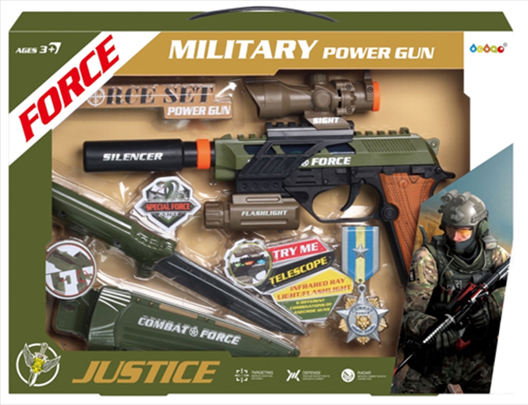 Military Combat Force Pistol and Accessories/Product Detail/Toys