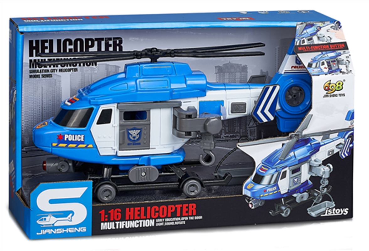 Helicopter Police 1:16 30cm with Light and Sound/Product Detail/Toys