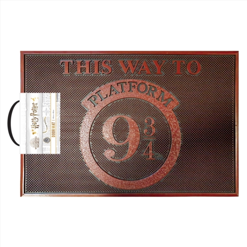 Harry Potter (Platform 9 3/4) Rubber Mat/Product Detail/Doormats