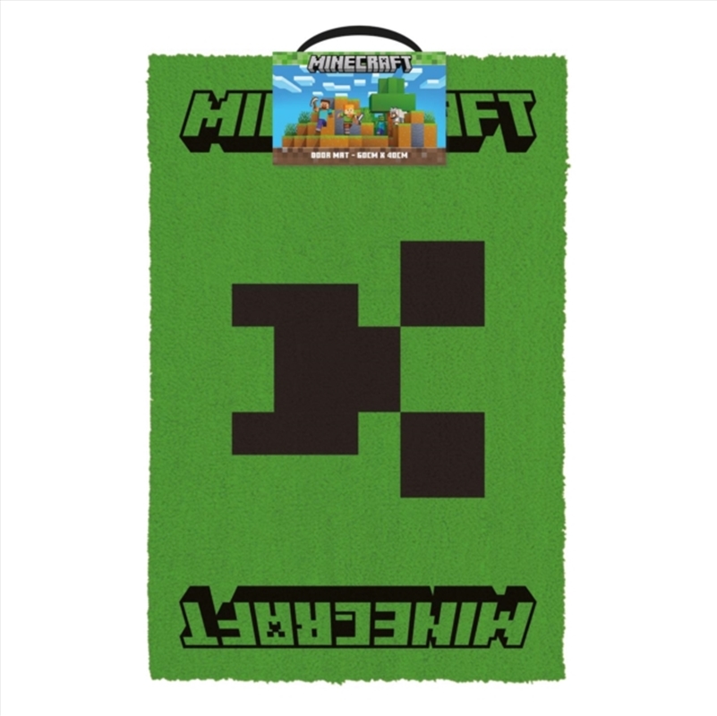 Minecraft (Creeper Face) Doormat/Product Detail/Doormats