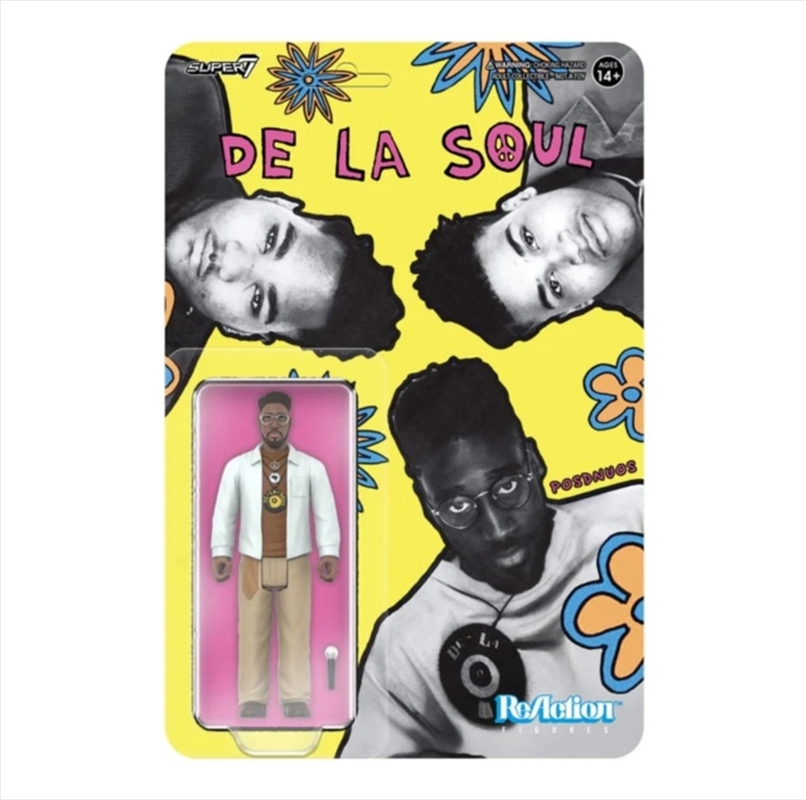 De La Soul Reaction Figure Wave 01 - Kelvin Posdnuos Mercer (Me. Myself & I)/Product Detail/Figurines