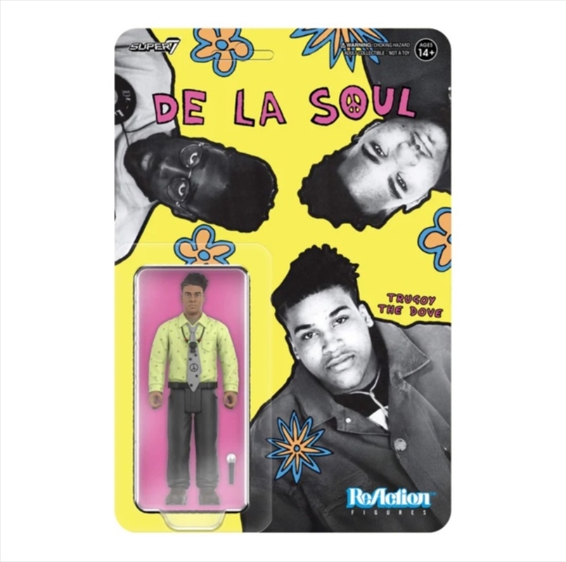 De La Soul Reaction Figure Wave 01 - David Trugoy The Dove Jolicoeur (Me. Myself & I)/Product Detail/Figurines
