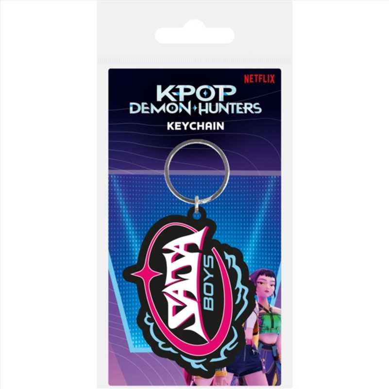 K-Pop Demon Hunters Saja Boys Pvc Keychain/Product Detail/Keyrings