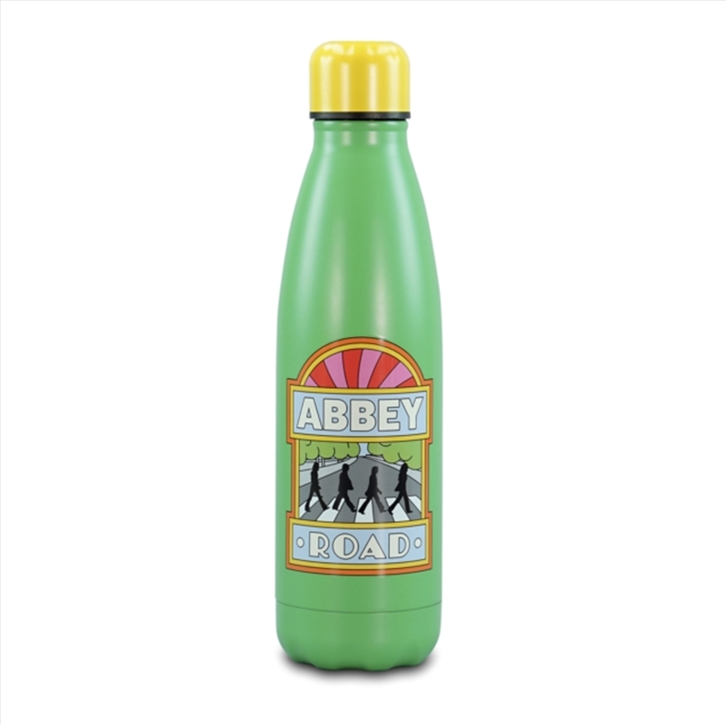 Water Bottle Metal (500Ml) - The Beatles (Abbey Road)/Product Detail/Mugs