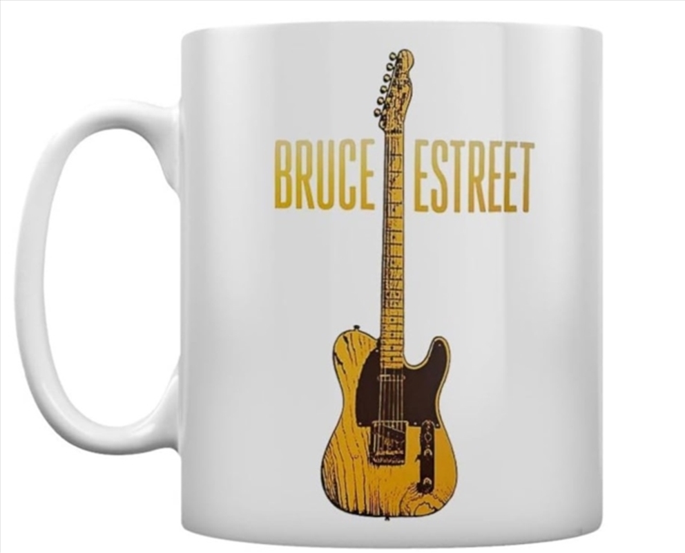 Bruce Springsteen (Guitar) White Pod Mug/Product Detail/Mugs