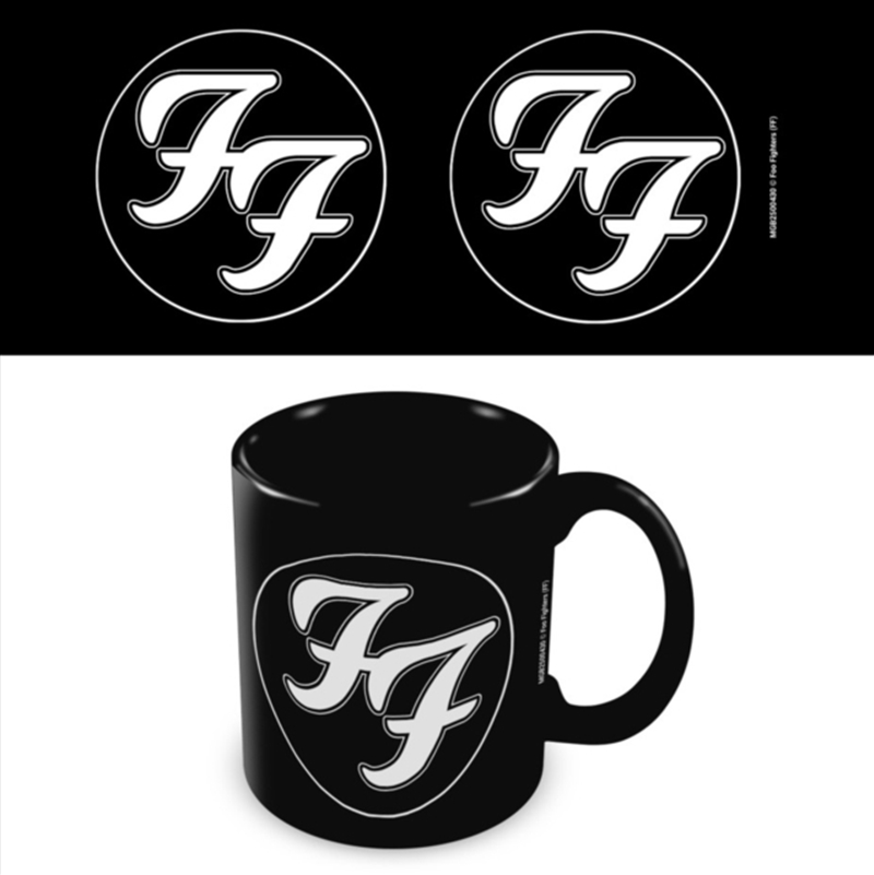 Foo Fighters (Ff Logo) Black Pod Mug/Product Detail/Mugs