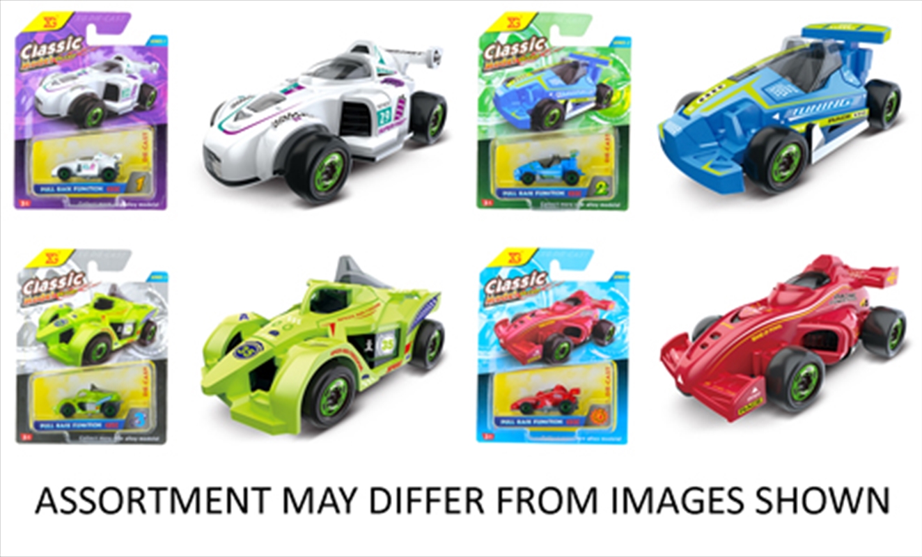 Cartoon Die cast Pull Back Racing Cars assorted (Sent At Random)/Product Detail/Toys