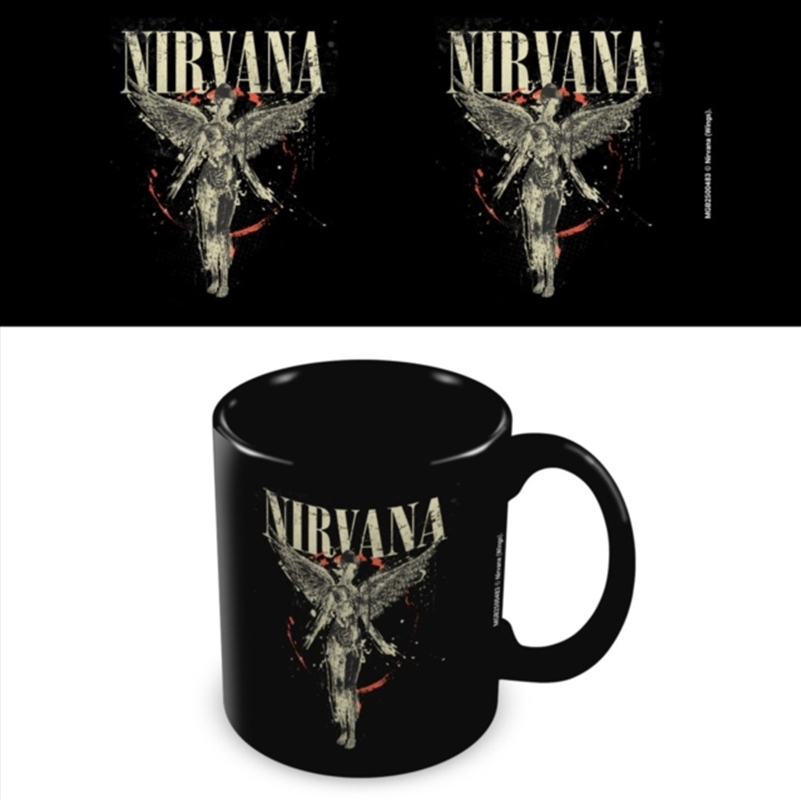 Nirvana (Wings) Black Pod Mug/Product Detail/Mugs