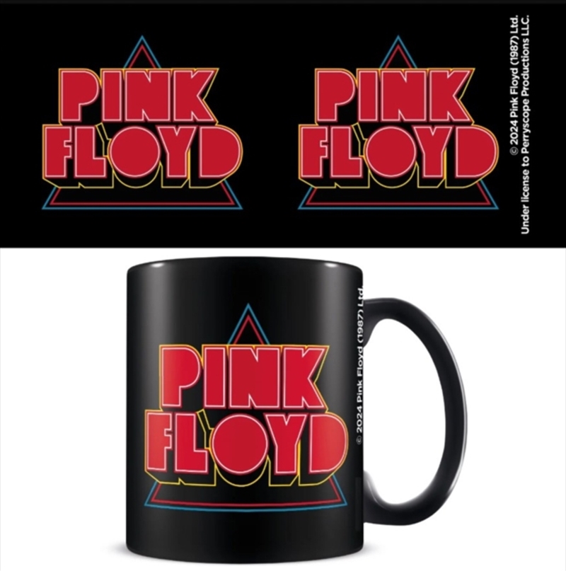 Pink Floyd (Retro Logo) Black Pod Mug/Product Detail/Mugs
